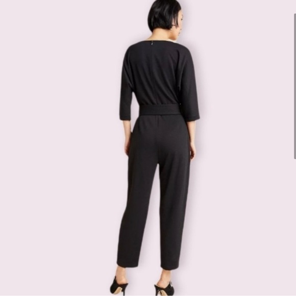 Anthropologie Black Sutton Ponte Jumpsuit, xs - Picture 2 of 9